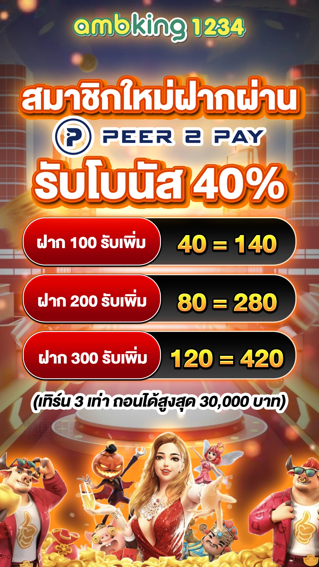 เกมสล็อตเว็บตรง - แบนเนอร์โปรโมชั่น