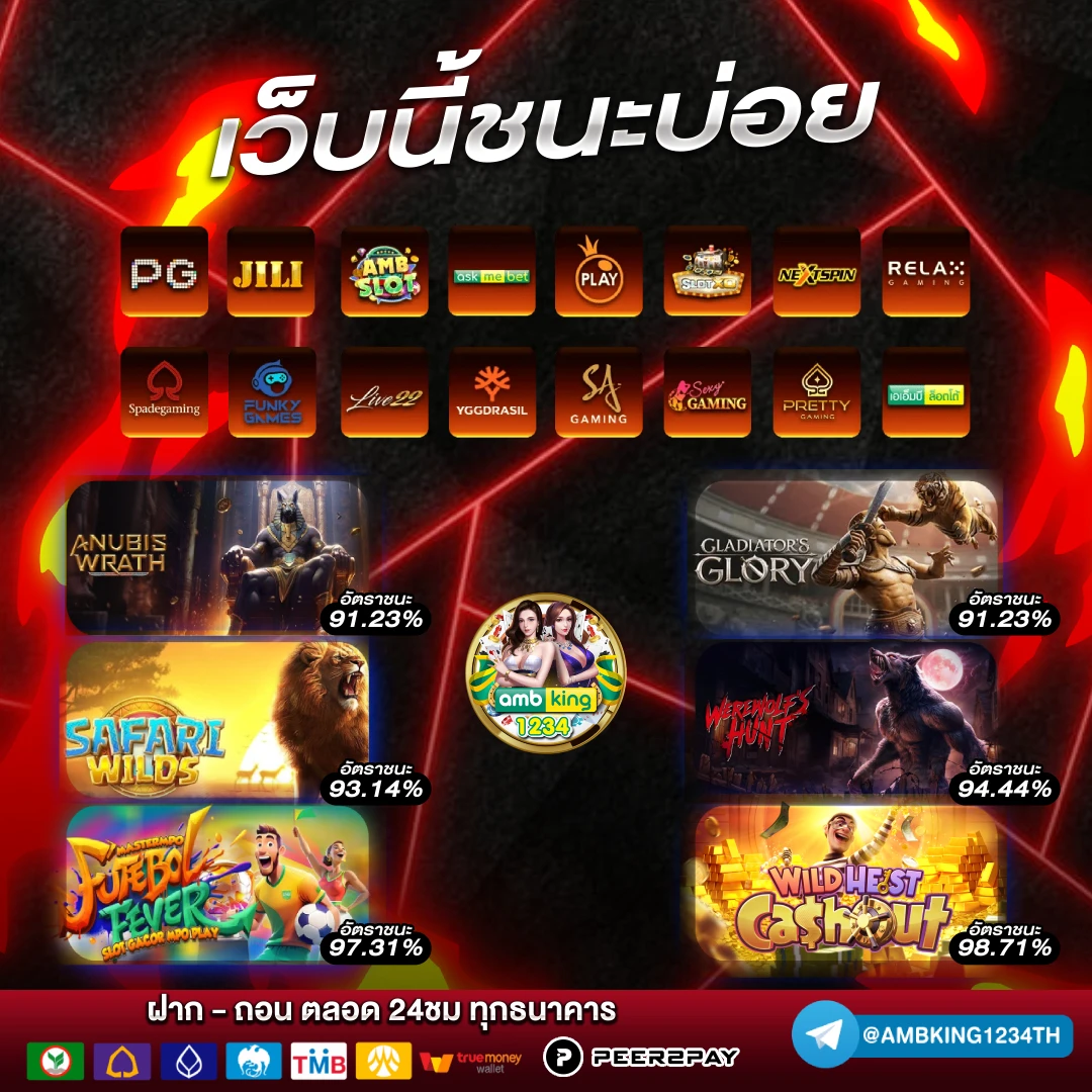 เว็บตรงมั่นคงปลอดภัย 100 สล็อต - แบนเนอร์โปรโมชั่น