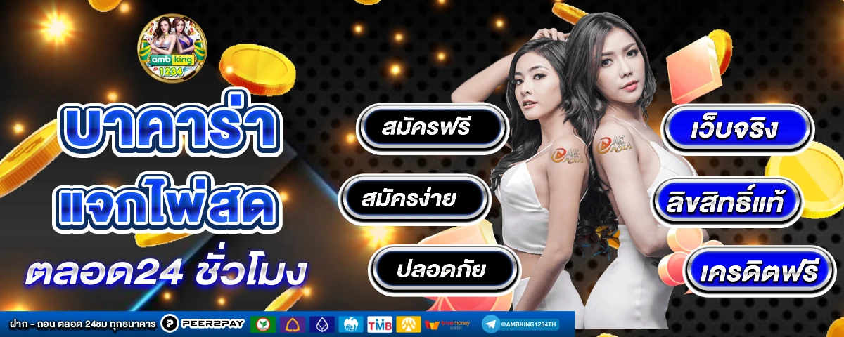 เว็บ คาสิโน - แบนเนอร์โปรโมชั่น
