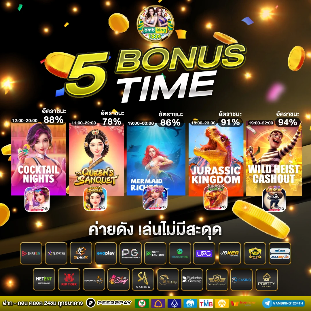 รวมเว็บสล็อตใหม่ล่าสุด - แบนเนอร์โปรโมชั่น